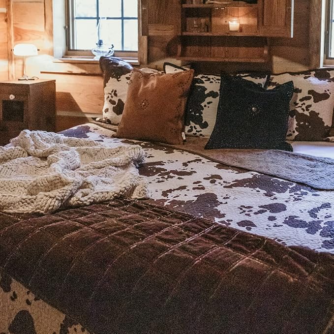 HiEnd Accents Stella Faux Silk Velvet Throw Blanket Copper Brown, 50x60 inch, Double Stitch Plush Soft Cozy Blankets, Luxury Decorative Throws for Couch, Bed, Sofa, Chair