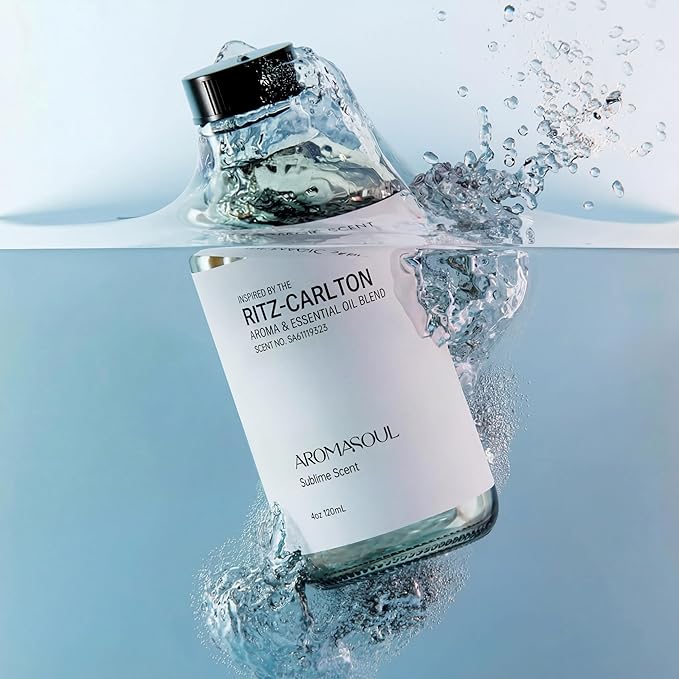 Hotel Diffuser Oil Inspired by Ritz-Carlton Scent - Premium Fragrance Oil No. SA61119323 for Ultrasonic and Waterless Diffuser - 120 mL, 4 fl oz