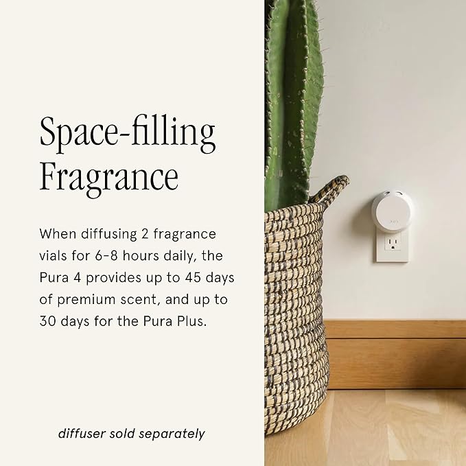 Pura & Tommy Bahama Home Scent Refill - Smart Home Air Diffuser - Premium Fragrance in Every Refill - Household Essential - Diffuser Fragrance - 2 Pack, Pomegranate Lime