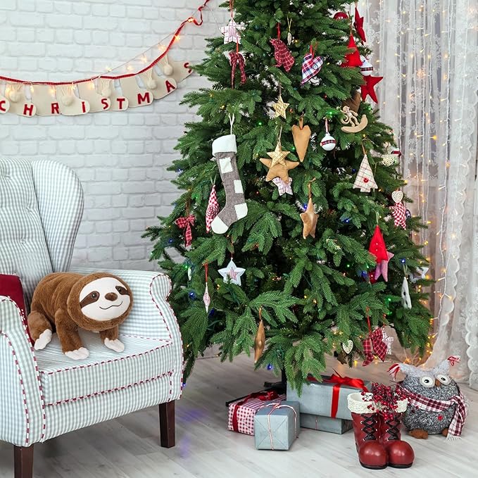 Sloth Weighted Stuffed Animals 5lbs- 24 Inch Weighted Plushies Sloth Stuffed Animals - Big Plush Pillow Cute Plush Toy Gifts for Kids & Adults