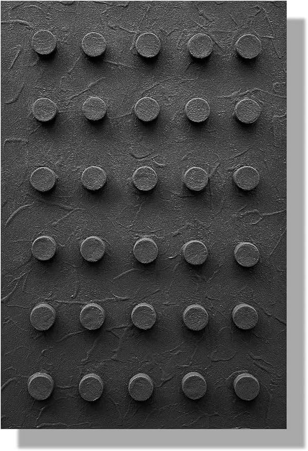 NANKAI Art Hand-painted Black thick texture Abstract art Oil painting 36x24 inch Modern Minimalist art home wall decoration painting