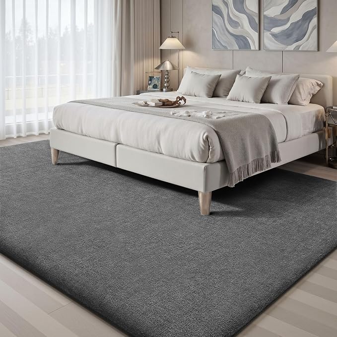 Sour Lemon 8x10 Area Rugs for Living Room, Soft Large Area Rug Fluffy Rugs for Bedroom，Machine Washable Area Rug Non Slip Carpet Rug for Living Room Playroom Kids Room Home Decor
