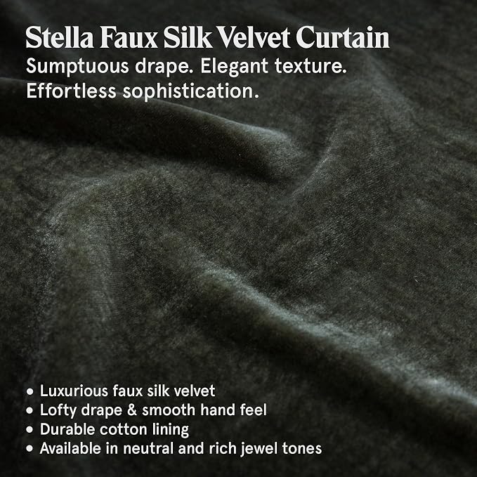 HiEnd Accents Stella Faux Silk Velvet 3 Piece Duvet Cover Set with 2 Pillow Shams, Queen, Fern Green, Romantic Western Modern Traditional Style Luxury Bedding, 1 Comforter and 2 Pillow Cases