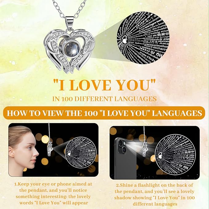 FIACO Gifts for Mom Preserved Real Roses with I Love You Necklace Fresh Forever Flowers Mothers Day Flower Gifts for Women Grandma Anniversary Birthday Gift for Girlfriend Wife Daughter