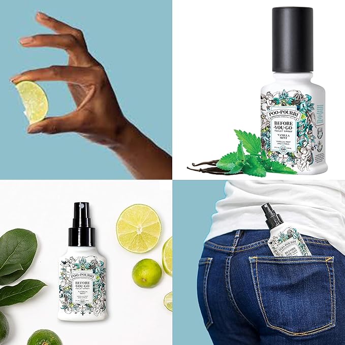 Poo-Pourri Before You Go Toilet Spray Holiday Set, 5 Bottles