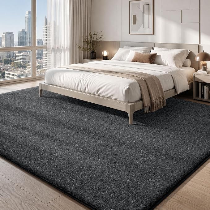 Sour Lemon 9x12 Area Rugs for Living Room, Soft Large Area Rug Fluffy Rugs for Bedroom，Machine Washable Area Rug Non Slip Carpet Rug for Living Room Playroom Kids Room Home Decor