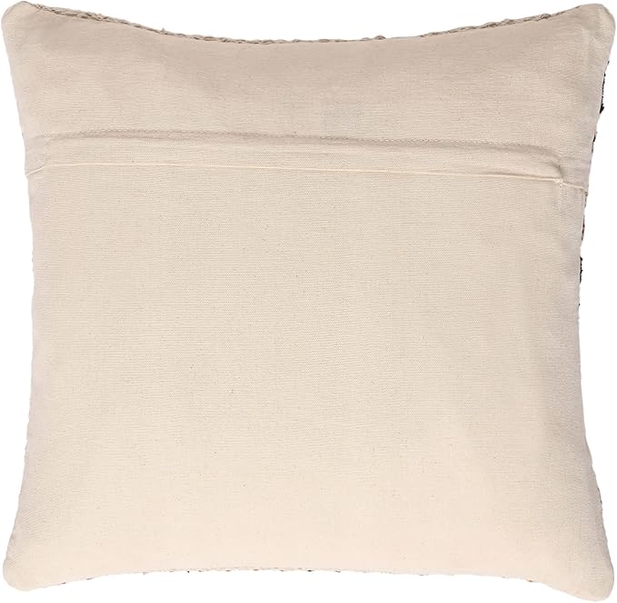 REDEARTH · Textured Throw Pillow Cushion Covers - Boho Tufted Decorative Farmhouse Cases Fall Set for Couch - Sofa - Bed - Dining - Patio - Outdoor - 100% Cotton (18"x18", Motley Bohemia) Pack of 2