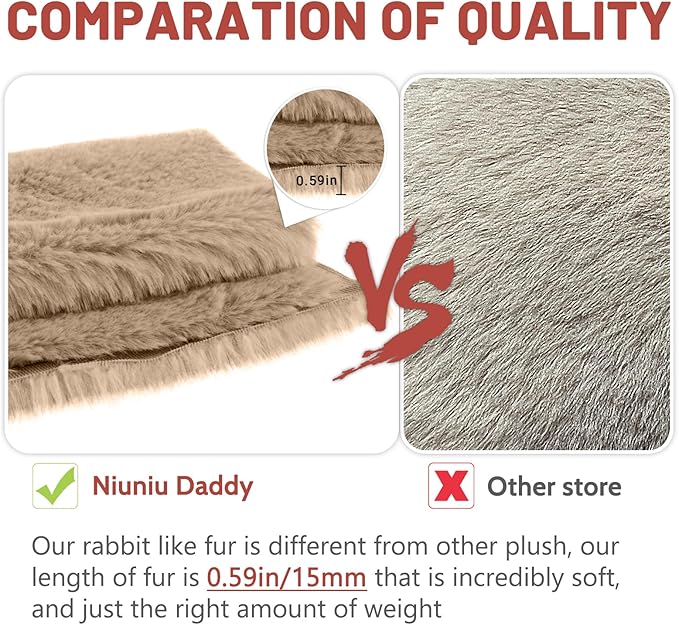 Niuniu Daddy 24 Inch 5 Pound Dog Weighted Stuffed Animal for Adults Kids, Soft Fur Plush Hugging Toy for Calming, Comfort, Great, Birthday Present for All Ages