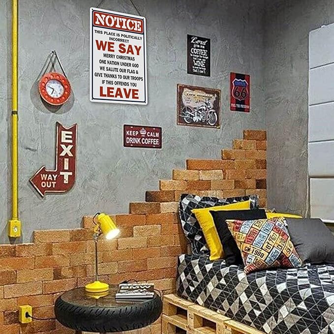 Funny Vintage Metal Tin Bar Sign - Pro Life Beer Outdoor Warning - Man Cave Wall Decor Room Poster for Home Door - Garage Yard Gifts - 8 X 12 Inch