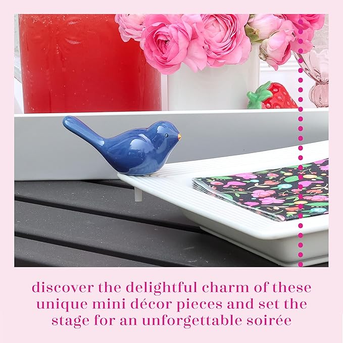 Nora Fleming Bluebird of Happiness (Bluebird) A08 - Hand-Painted Ceramic Holiday Décor - Spring Minis for The Home and Office