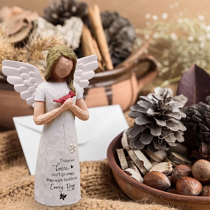 Cardinal Gifts for women, Sympathy Gifts for Loss of Loved One, Cardinal Decor, Grief Gift for Women, Loss of Father Sympathy Gift, In Memory of Loved One Gifts, Sculpted Hand-Painted Figurine