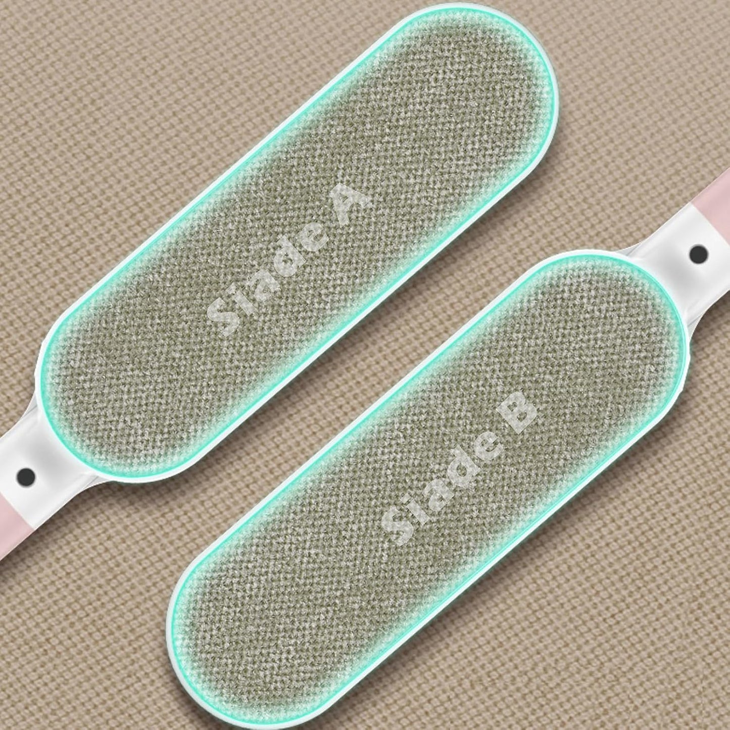 Self-Cleaning Pet Hair Remover for Laundry, Dog Hair Remover, Cat Hair Remover, Pet Lint Roller Brush, Reusable Cleaner Brush, Lint Brush for Clothes, Pet Lint Brush B (Gray)