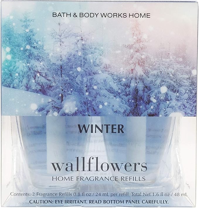 Bath and Body Works Winter Wallflower Refill 2 Bulbs