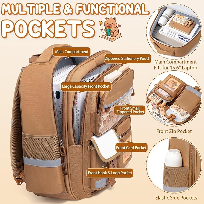 Fimibuke Kids Backpack for School Boys, 30PCS Space Toddler School Supplies Stationery Set with Bookbag Pencil Case Pins Gel Pens Pencils Notebooks Easter Gifts for Kindergarten Elementary Student