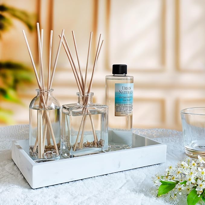 Urban Naturals Reed Diffuser Sticks 7 Inch Natural Rattan, Set of 108, for Essential Oil Bottles, Home Fragrance Projects