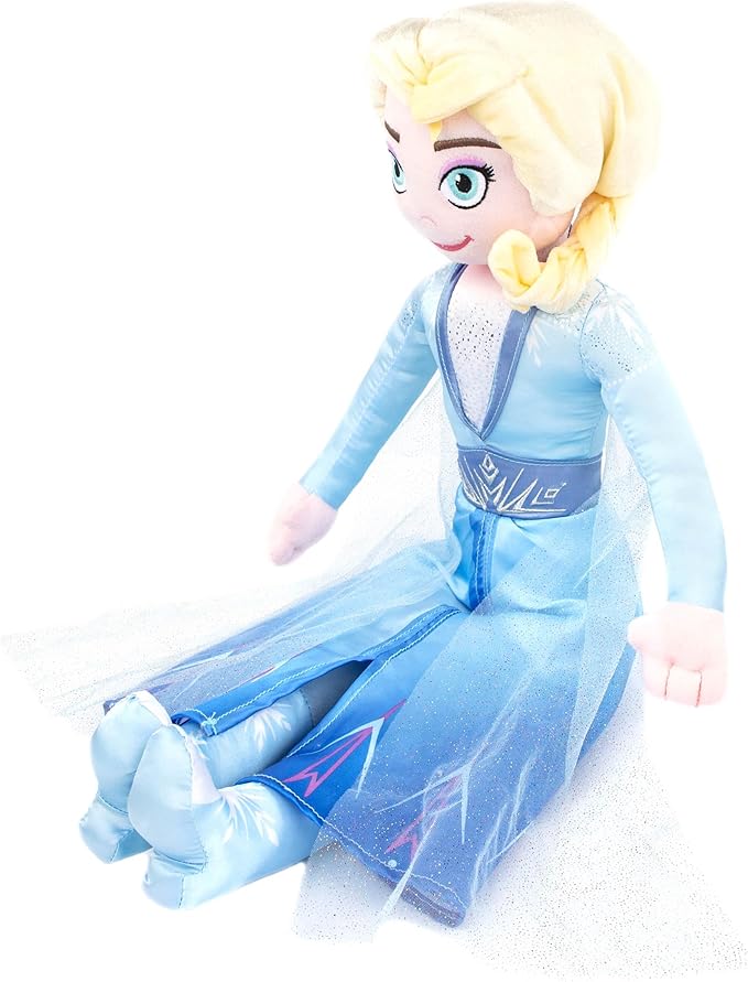 Jay Franco Plusg Pillow Buddy Super Soft Polyester Microfiber | Disney Frozen 2 Elsa 25 inch (Official Disney Product)