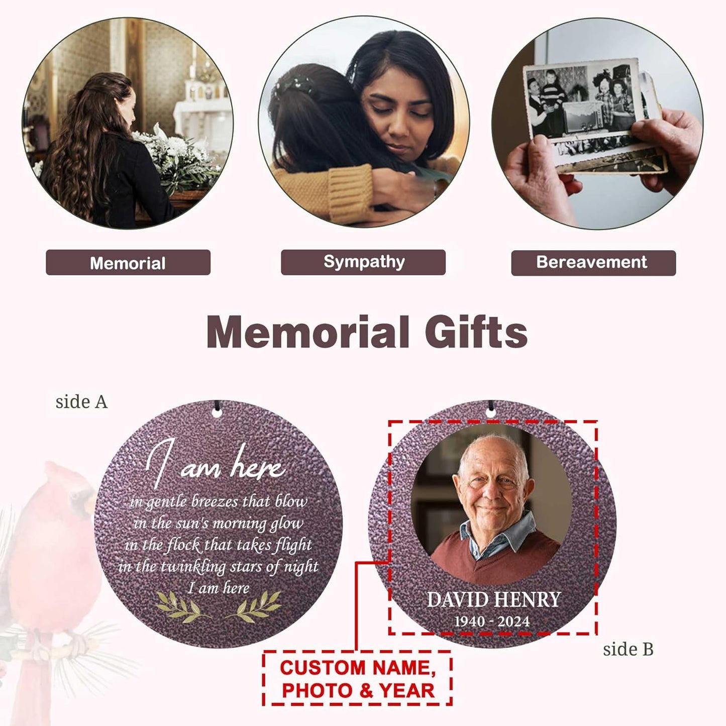 ASTARIN Happy Retirement Gifts Wind Chimes, Personalized 30" Wind Chime for Teacher Coworkers Boss, Personalized Retire Gifts Deep Tone Windchime