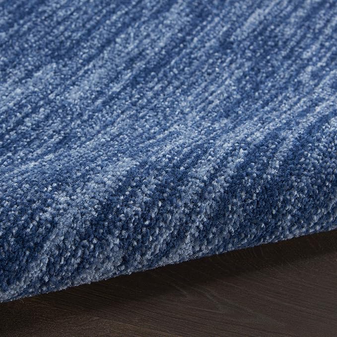 Nourison Home Nourison Essentials Navy Blue 5' x 8' Area Rug - Easy Clean, Non Shedding, Bed Room, Living Room, Dining Room, Kitchen (5' x 8')