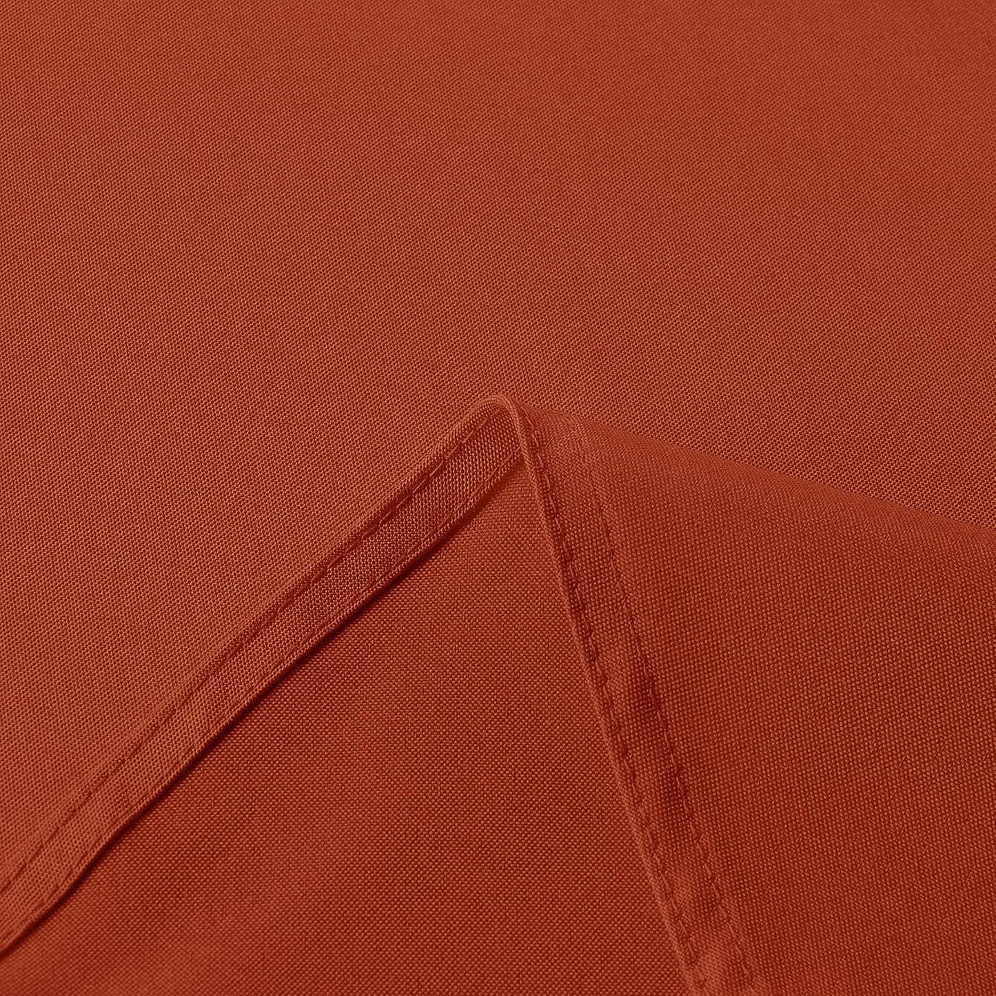 sancua Fall Tablecloth Rectangle - 60 x 84 Inch Burnt Orange - Stain and Wrinkle Resistant Polyester Fabric Table Cloth, Thanksgiving Table Cover for Dining Buffet Parties, Rust, Pumpkin Orange