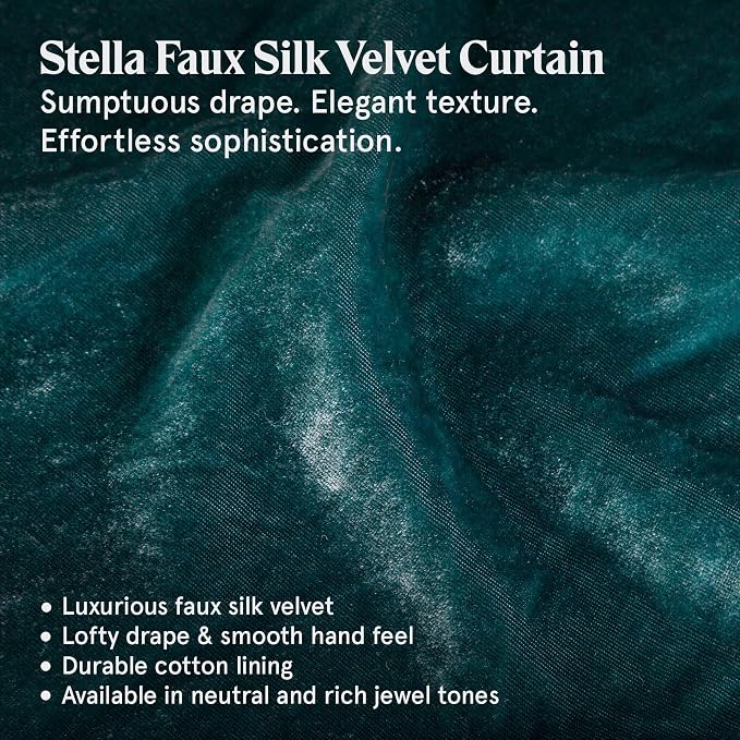 HiEnd Accents Stella Faux Silk Velvet Embroidered Lumbar Pillow, 14x24 inch, Teal, Romantic Western Modern Traditional Style Luxury Bedding, Decorative Throw Pillow