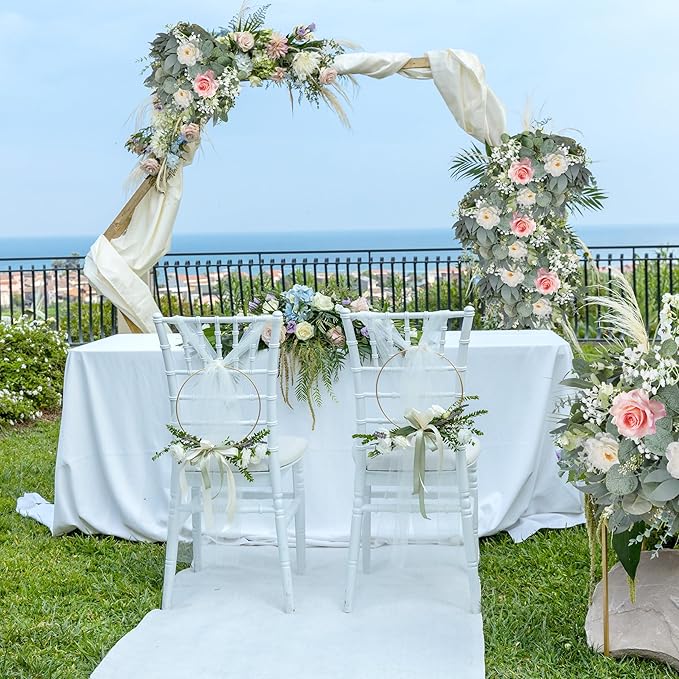 200 Pcs 8 Kinds Mixed Artificial Eucalyptus Stems Bulk Fake Silver Dollar Eucalyptus White Seeds Stems Bundle Faux Plants Greenery for DIY Bouquets Floral Arrangement Wedding Engagement Party Decor