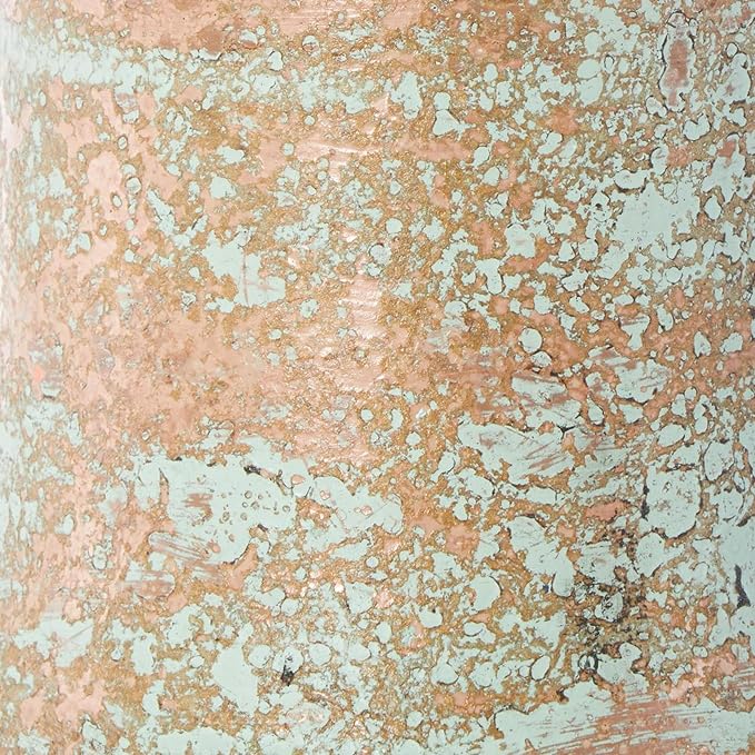 Deco 79 Ceramic Decorative Vase Antique Style Textured Patina Centerpiece Vase, Flower Vase for Home Decoration 10" x 10" x 20", Brown