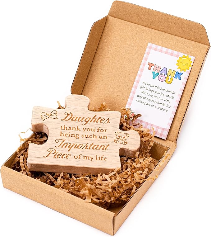To My Daughter – Meaningful Daughter Gifts from Dad or Mom, Inspirational Table Decor Gift for Daughter, Daughter Birthday Gifts, Valentines Day Gifts for kid