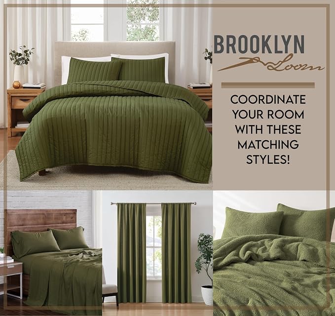 Brooklyn Loom Matte Cotton Velvet 20x20 Grey Decorative Pillow