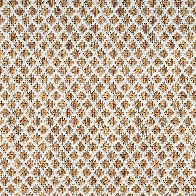Nourison Home Courtyard Jute Ivory 2' x 6' Area Rug - Easy Clean, Non Shedding, Bed Room, Living Room, Dining Room, Kitchen (6' Runner)