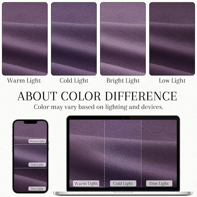 Nanspring Plum Linen Kitchen Curtains 30 Inch Length 2 Pack Semi Sheer Linen Blend Minimalist Light Filtering Short Drapes Back Tab Rod Pocket for Small Windows Cafe Bathroom Laundry 36Wx30L