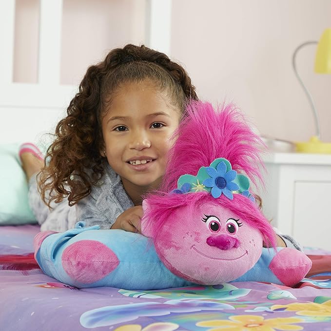Pillow Pets DreamWorks Poppy Stuffed Animal – Trolls World Tour 16” Plush Toy