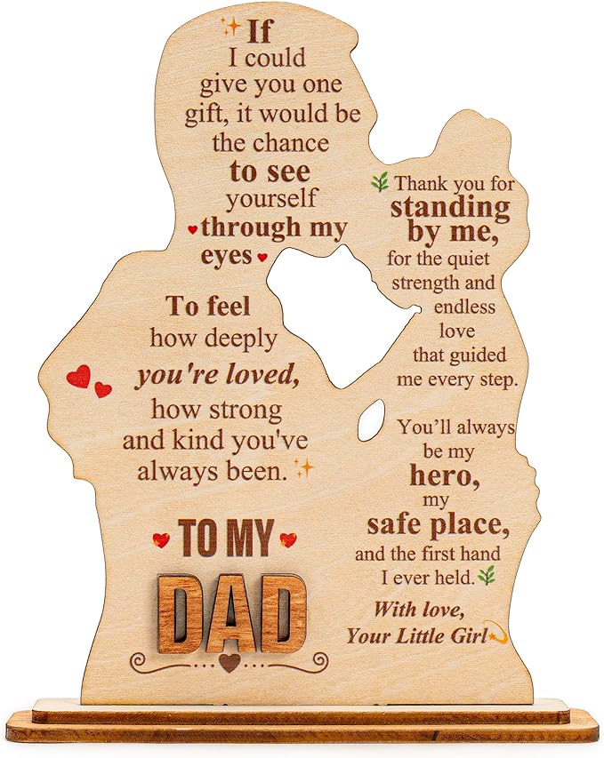 Dad Gifts – Best Dad Ever Gifts, Valentines Fathers Day Dads Gift for Dads from Daughter or Son, Dadd Birthday Gift,Golf Dog Bonus Dadd Father in Law Gift