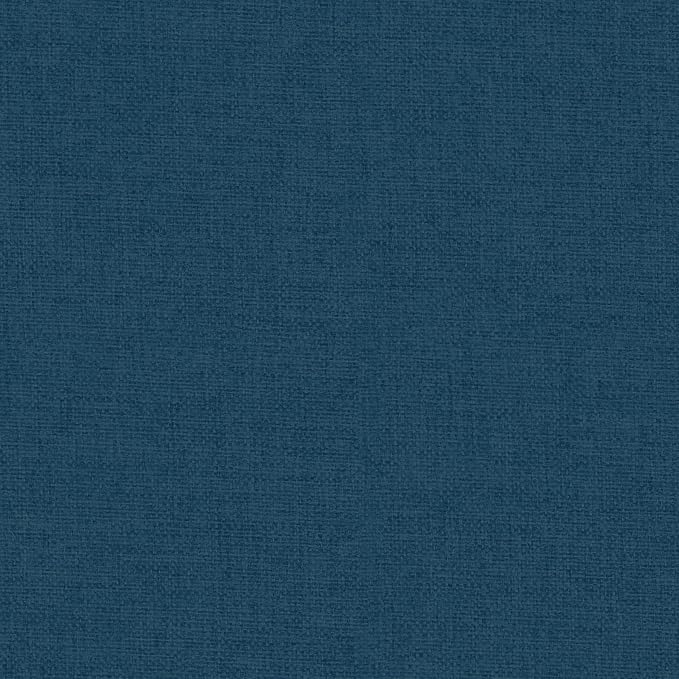Arden 20x19 Luxury Foam Outdoor Double Welted Round Back Seat Cushion, Made with PROFOAM, Performance Fabric, Rain-Proof, Fade Resistant, Classic Navy Woven Solid