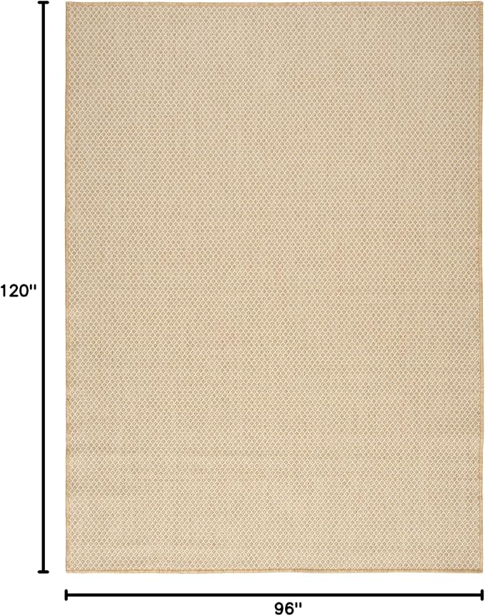 Nourison Home Home Courtyard 8' x 10' Natural Area Rug