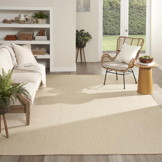 Nourison Home Home Courtyard 8' x 10' Natural Area Rug