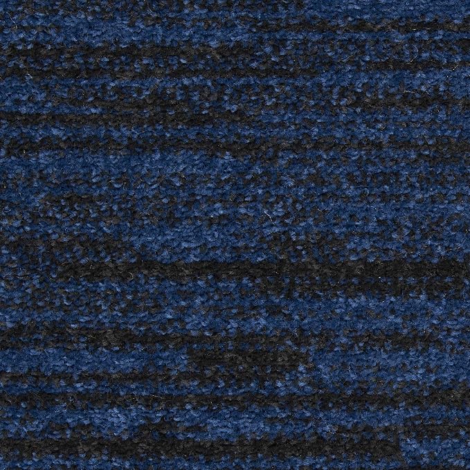 Nourison Home Nourison Essentials Midnight Blue 7' x Square Area Rug - Easy Clean, Non Shedding, Bed Room, Living Room, Dining Room, Kitchen (7' x Square)