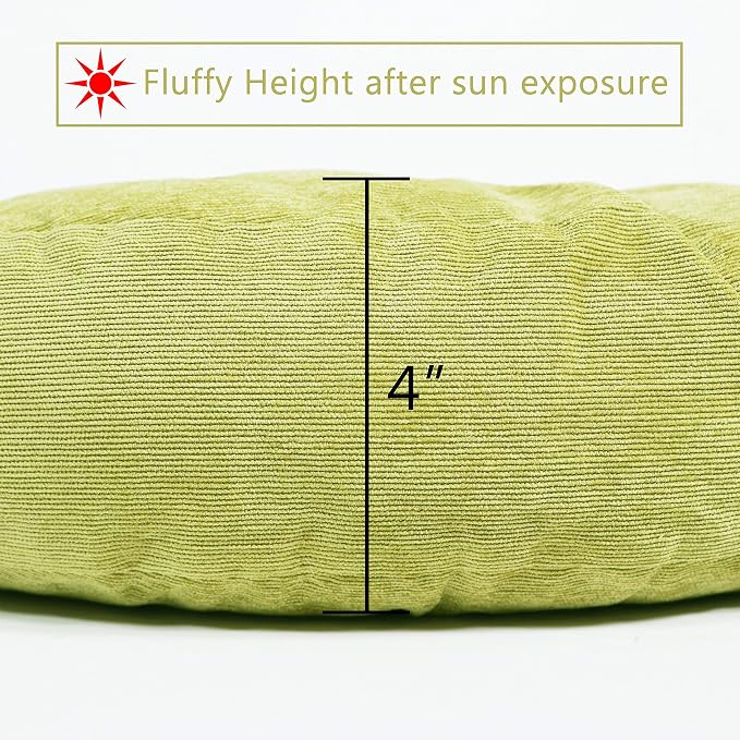 Tiita Outdoor Cushions Square Floor Pillow Thicken Tufted Seat Pad Large Floor Cushion for Yoga Meditation Living Room