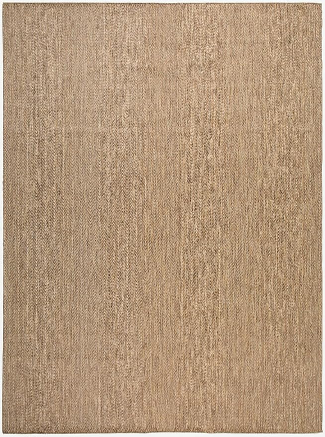 Nourison Home Horizon Indoor/Outdoor Natural 9' x 12' Area Rug - Easy Clean, Non Shedding, Bed Room, Living Room, Dining Room, Kitchen (9' x 12')
