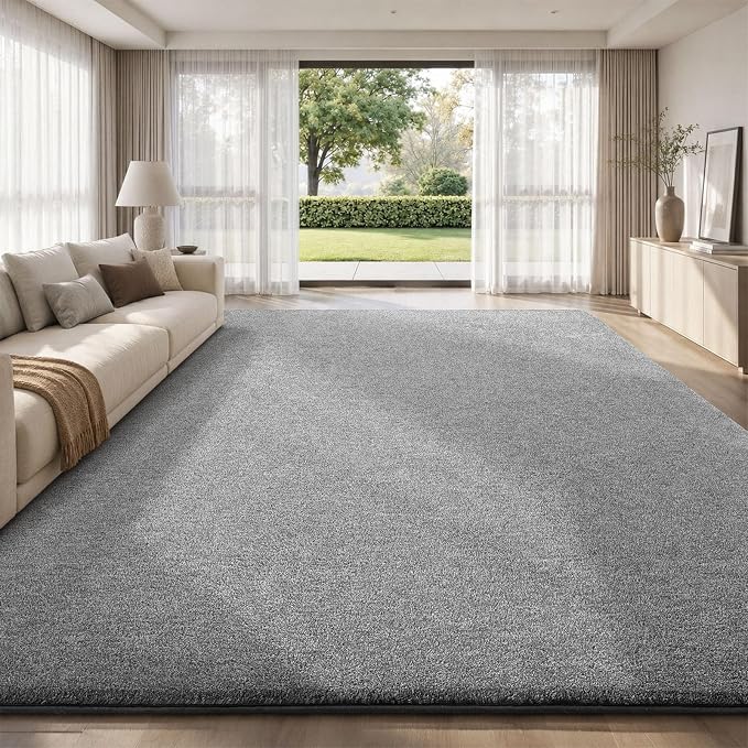 Sour Lemon 9x12 Area Rugs for Living Room, Soft Large Area Rug Fluffy Rugs for Bedroom，Machine Washable Area Rug Non Slip Carpet Rug for Living Room Playroom Kids Room Home Decor