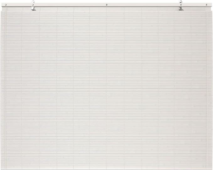 Red Lantern Bamboo Window Shade Blind - White 36" W