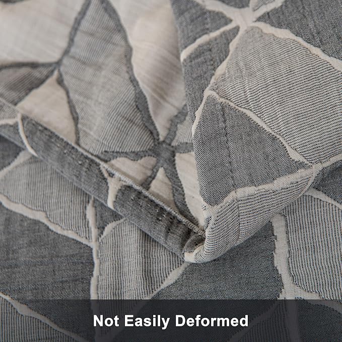 NTBAY 3 Layers Cotton Muslin 88x92 Queen Bed Blanket, Super Soft Breathable Thermal Yarn Dyed Quilt for Adults, Perfect Lightweight Blanket for Couch Sofa Bed All Seasons, Trapezoid