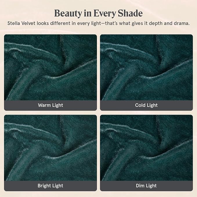 HiEnd Accents Stella Faux Silk Velvet 3 Piece Duvet Cover Set with 2 Pillow Shams, Queen, Storm Blue, Romantic Western Modern Traditional Style Luxury Bedding, Comforter Cover and 2 Pillow Cases