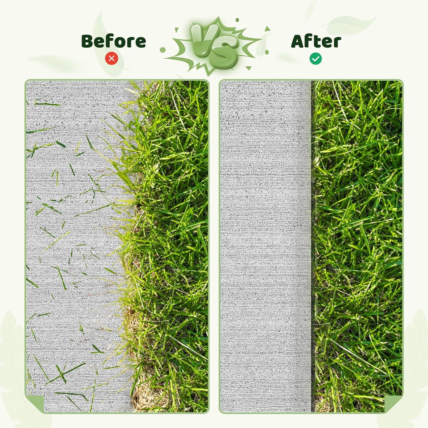 Landscape Edging - 3 Inch x 33FT Garden Border with 100 PCS Spikes, Plastic Lawn Edging for Flower Bed, Pathway and Yard(Black)