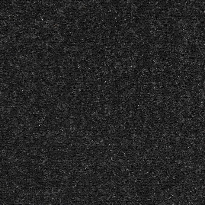 Nourison Home Nourison Essentials Black 2'2" x 12' Area Rug - Easy Clean, Non Shedding, Bed Room, Living Room, Dining Room, Kitchen (12' Runner)