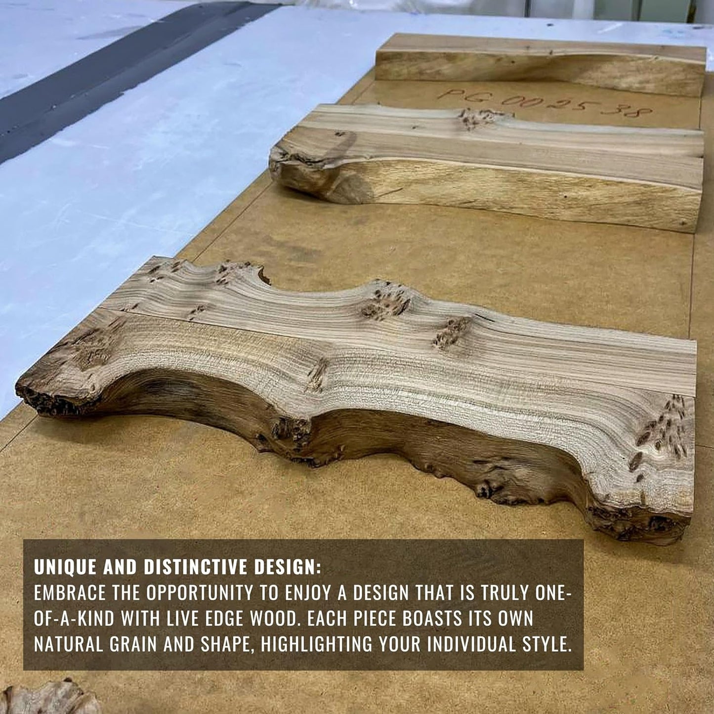 RWA Unique Live Edge Floating Shelf for Wall - Stylish Hanging Shelves for Room Wall Bedroom Bathroom Office Decor, Epoxy and Wood Wall Shelf Plank - Elegant Wall Mounted Shelves (green, 12x6")