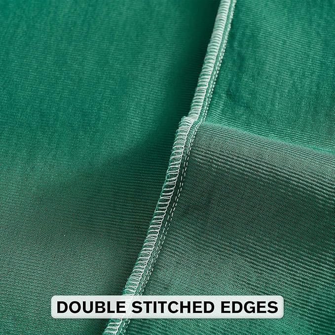 FUTEI Teal Chenille Throw Pillow Covers 16x16 Inch Set of 2,Soft Striped & Diamond Textured Cushion Cases,Modern Home Decor for Couch Living Room