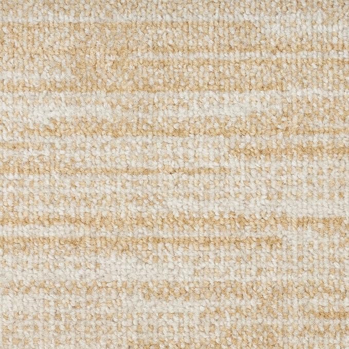 Nourison Home Nourison Essentials Ivory Gold 3' x 5' Area Rug - Easy Clean, Non Shedding, Bed Room, Living Room, Dining Room, Kitchen (3' x 5')
