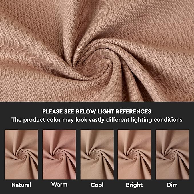 Encasa XO Throw Pillow Covers 20x20 in Set of 2 Tan | No Inserts | Cotton Pillow Covers for Living Room, Bed, Sofa, Couch | Decorative Cushion Covers with Improved Zipper