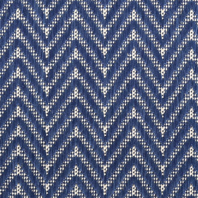 Nourison Home Horizon Indoor/Outdoor Navy 3' x 5' Area Rug - Easy Clean, Non Shedding, Bed Room, Living Room, Dining Room, Kitchen (3' x 5')