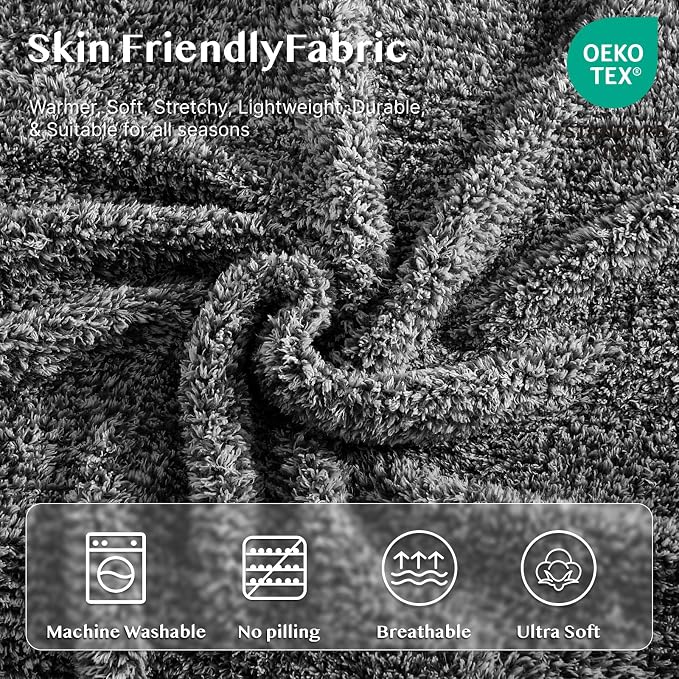 WRENSONGE Soft Throw Blanket for Couch-Cozy Reversible Knitted Blankets | Lightweight Warm Fluffy Decor for Women, Mom, Her & Girls, Sofa, Chair, Bed, 50x60in, Cationic Dyeing Black
